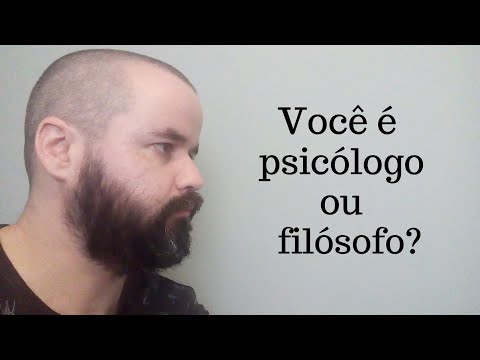 Vídeo: Diferença Entre Filosofia E Psicologia