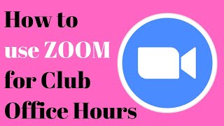 How to Participate in Zoom Office Hours at Awesome Art School!