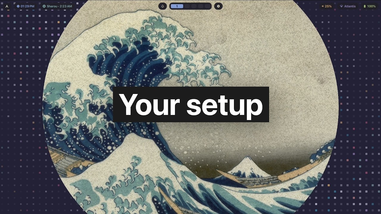 This Is What Your Hyprland Setup Can Look Like Too - YouTube
