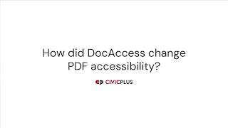 How DocAccess is Transforming Communities By Ensuring Equal Access In Local Government