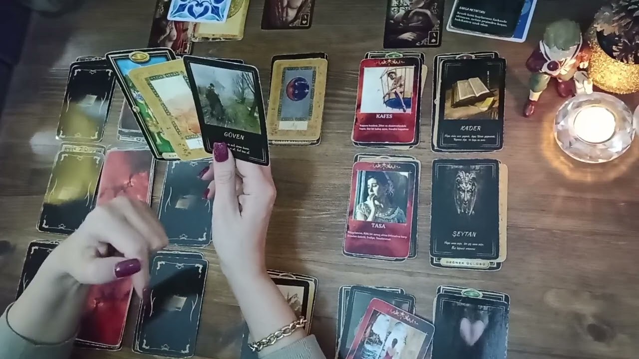 Aklımdaki kişinin 3.kisi ve Bana karşı olan Güncel enerjisi ve süreci#tarot#tarotreading #enerji