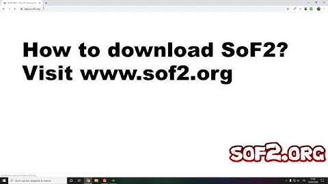 How to download SoF2 MP