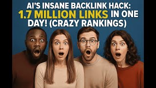 AI Created 1.7M Backlinks in 24 Hours – The Ranking Results Will SHOCK You!