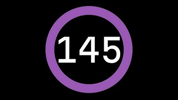145-Second Countdown Timer - Dark Background + Circular Progress Bar + Ending Sound