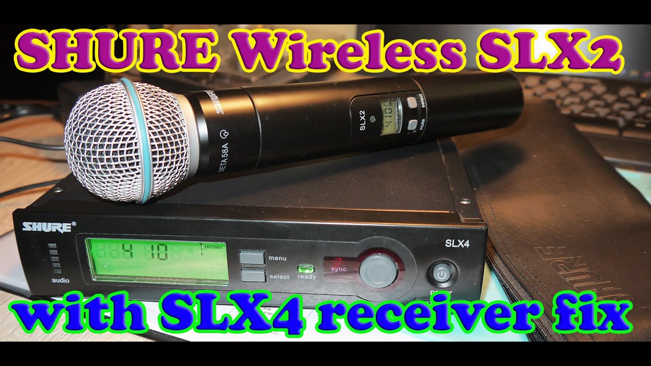 Shure Wireless Systems: SVX Set Up Guide - YouTube