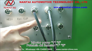 CR926 common rail injector test/Prueba de inyector common rail CR926/CR926 Тест форсунок Common Rail