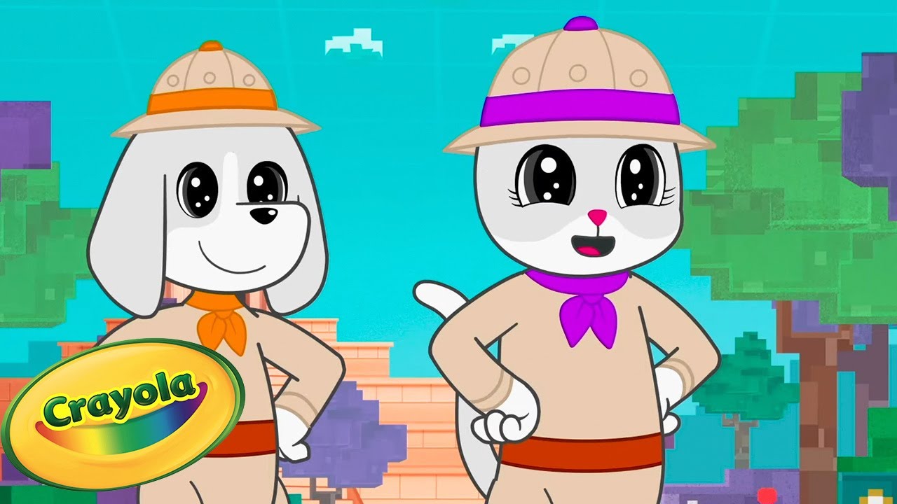 Movie Magic ✏️ Season Two Mix | Scribble Scrubbie Pets | Crayola Cartoons for Kids