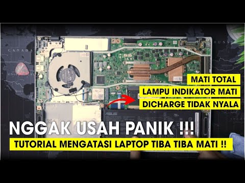 Cara Memperbaiki Laptop Asus Mati Total Lampu Indikator Tidak Menyala