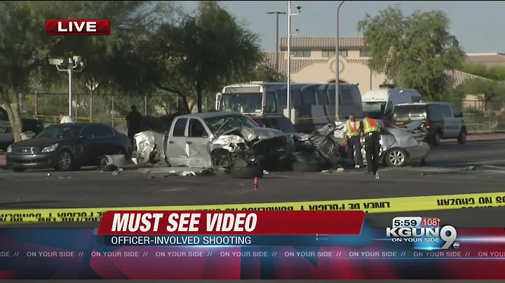 Officer-involved shooting, nine-car accident shuts down Ajo