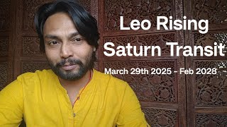 Leo Ascendant - Saturn Transit March 2025 / Career / Wealth / Relationship/ Health