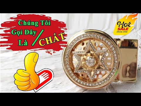 Thắt Lưng Nam Độc Lạ Ngôi Sao Xoay