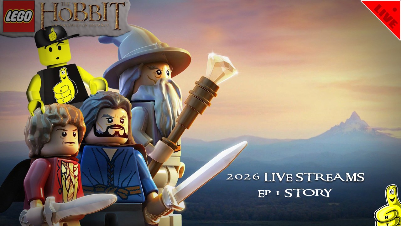 LEGO The Hobbit: 2026 LIVE STREAMS Ep. 1 / STORY (on Xbox Series X) - HTG