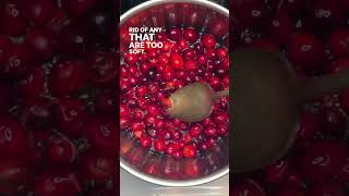 10-minute Cranberry Sauce