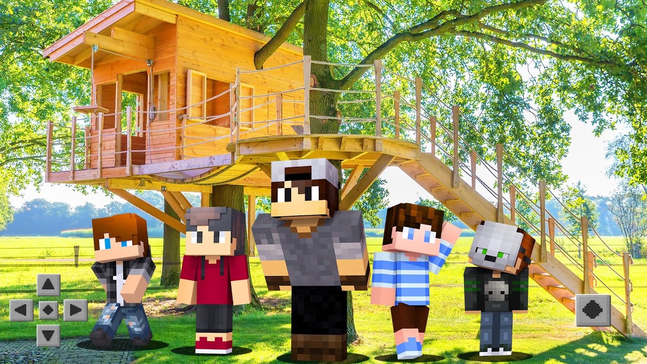 Minecraft: INSCRITOS #22 - CASA NA ÁRVORE !! - YouTube