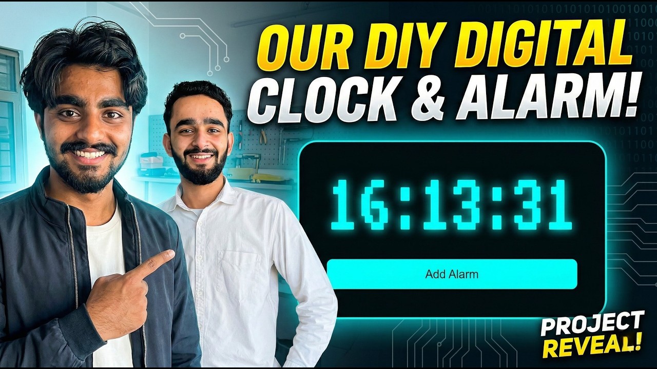 Build a Modern Digital Clock with Rainy Background Animation | HTML ...