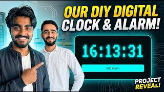 Build a Modern Digital Clock with Rainy Background Animation | HTML, CSS & JavaScript Project