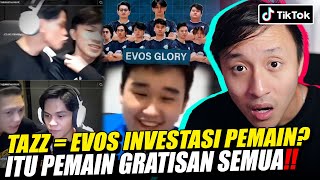 STATEMENT TAZZ TENTANG EVOS SKRG! SKYLAR IRRAD SMAKIN MENYERAMKAN! REACTION TIKTOK MOBILE LEGEND!