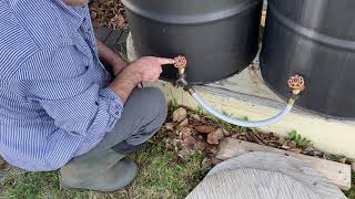 Connecting Rain Barrels