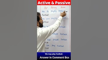 Active & Passive Easy Trick