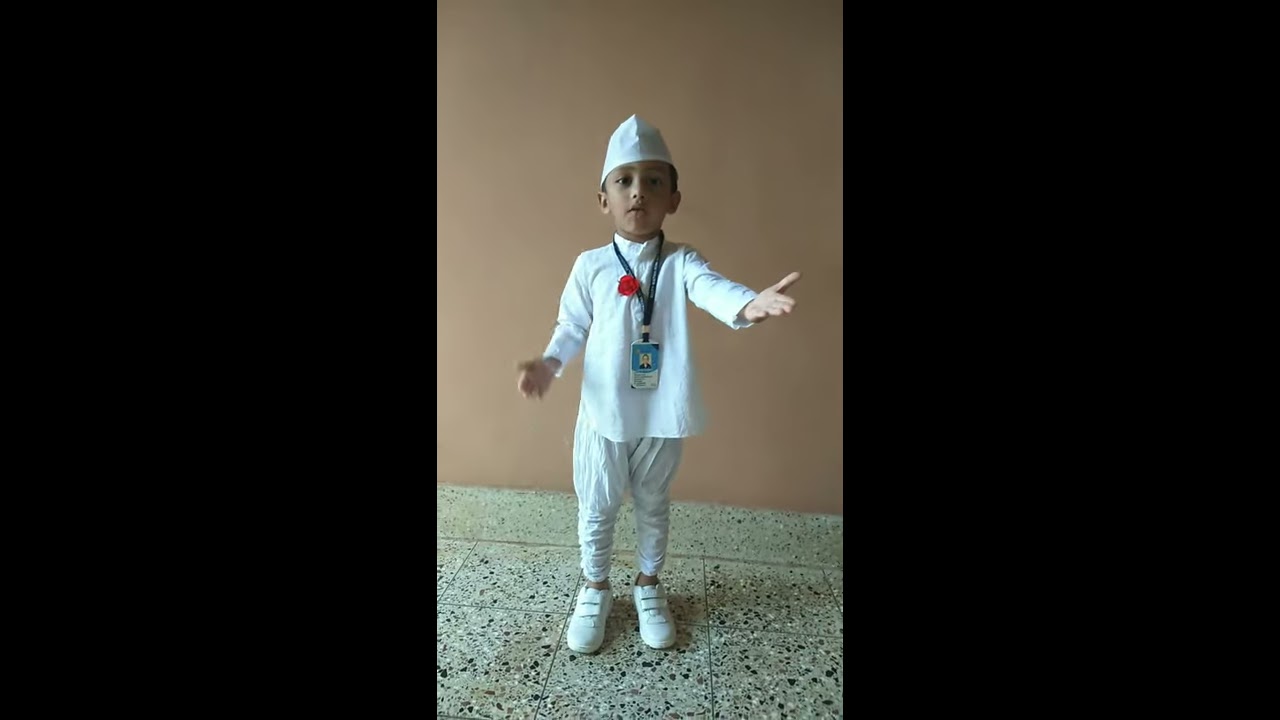 Jawaharlal Nehru - Fancy Dress - YouTube