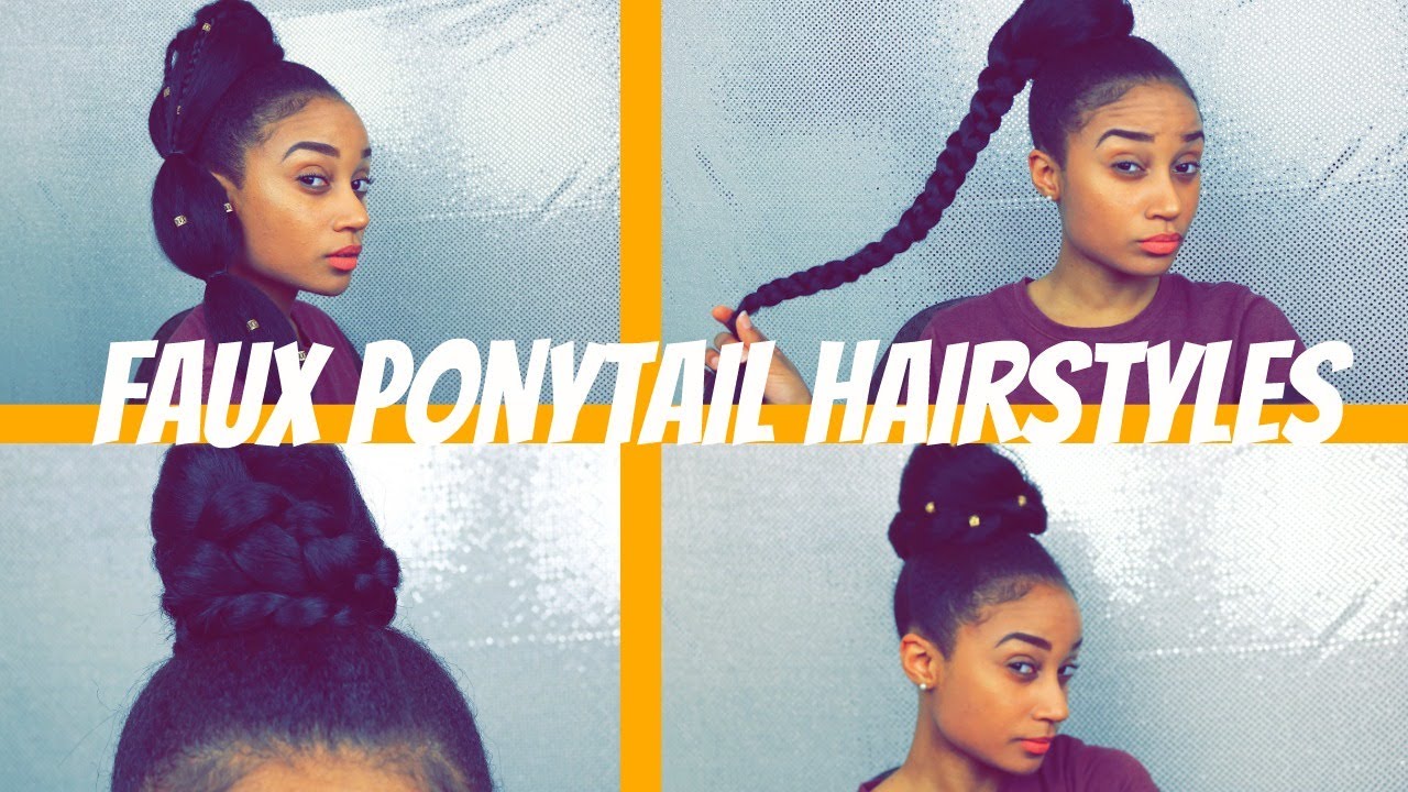 How To Style A Drawstring Ponytail Quick Easy Hairstyles