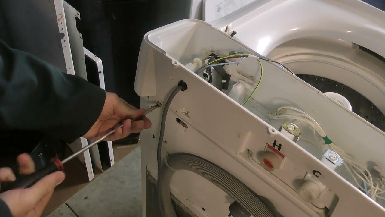 Taking apart a Kelvinator (Simpson) How to use a washer for spare