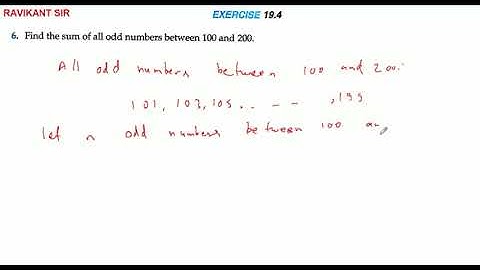Find the sum of all odd numbers between 100 and 200
