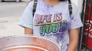 Rich man makes a street woman wash a car without knowing it was for her! Her reaction is priceless