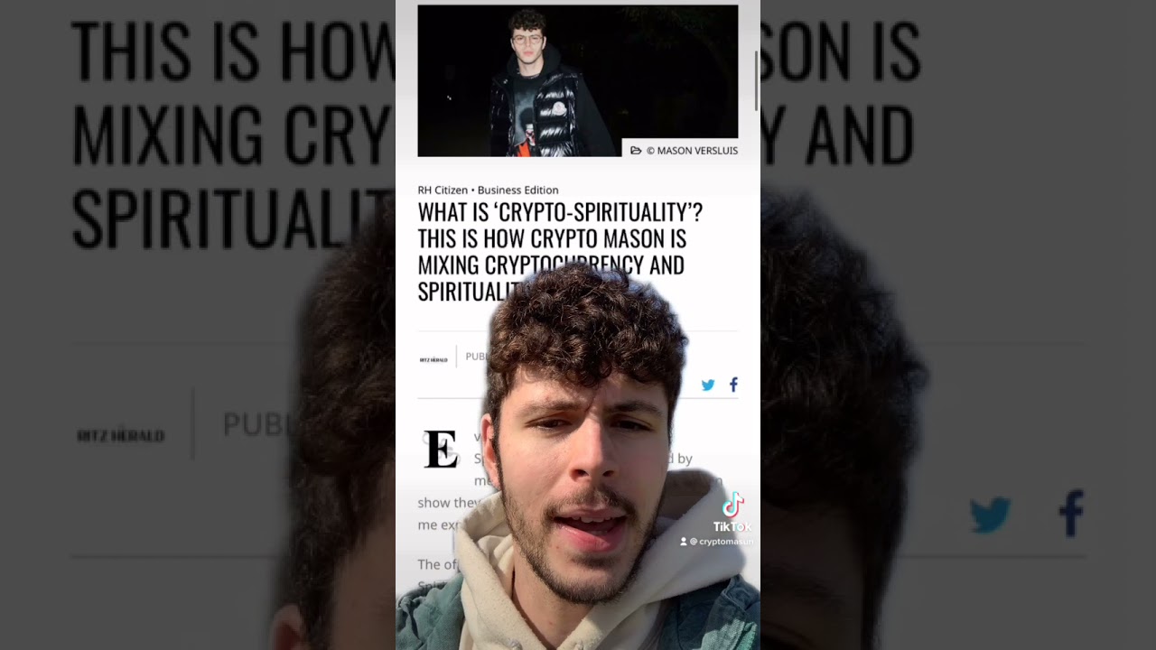 CRYPTO MASON IS MIXING CRYPTO WITH SPIRITUALITY