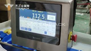 Celebrity TOUPACK 1-6 Level Weight Sorting Machine For Mango Profile