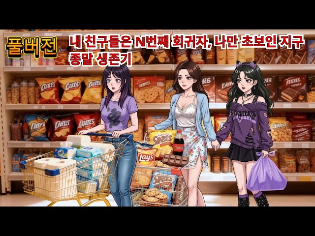 [공포 애니] 내 친구들은 N번째 회귀자, 나만 초보인 지구 종말 생존기