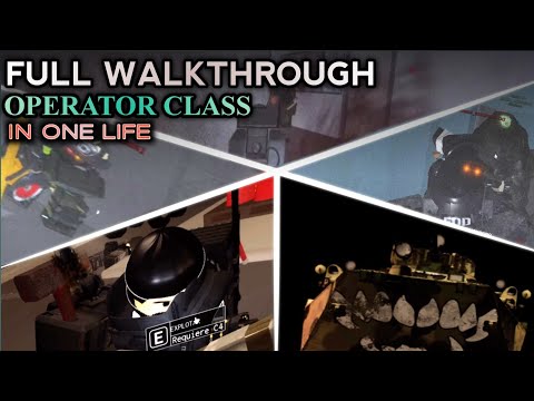 Roblox – Examination | Full Walkthrough Solo | Operator & Deathless