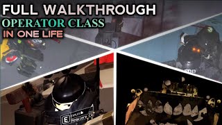 Roblox – Examination | Full Walkthrough Solo | Operator & Deathless