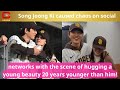 Song joong ki caused chaos on social networks with the scene of hugging a young beauty 20 years