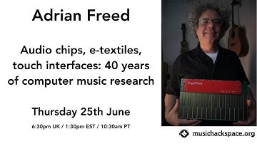 Audio chips, e-textiles, touch interfaces: 40 years of computer music research