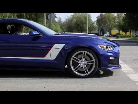 ROUSH Performance Mustang Active Exhaust on the streets