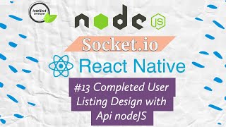 #13 Completed User Listing UI with Api #axios #nodejs #reactnative @Intellect Developer #13 Completed User Listing UI with Api #axios #nodejs #reactnative @Intellect Developer 