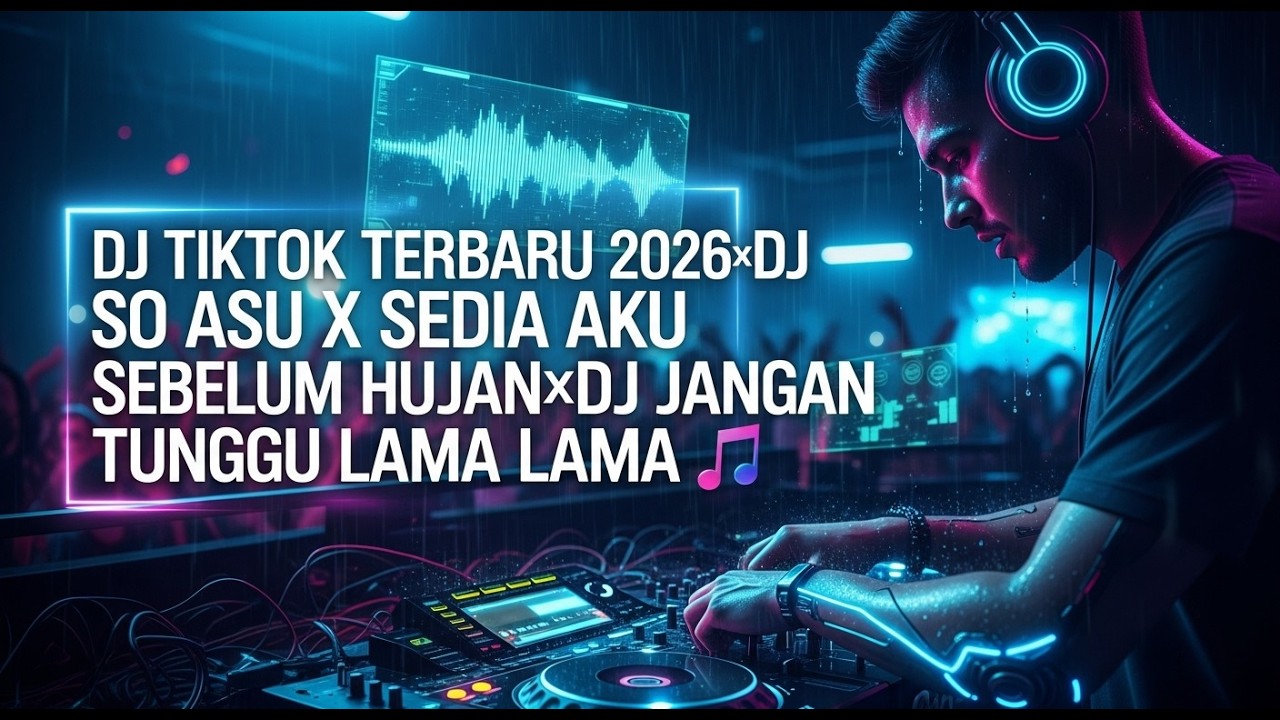 VIRAL DJ TIKTOK 2026🎵DJ SO ASU X SEDIA AKU SEBELUM HUJAN🎵DJ JANGAN TUNGGU LAMA LAMA 🎵TERBARU