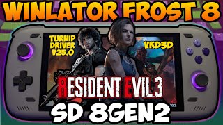 WINLATOR - Resident Evil 3 | SD 8 Gen 2 | AYN Odin 2 PRO | WINLATOR Frost 8.0 R1 V4 |