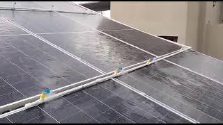 Automatic Solar Sprinkler Cleaning System by Greenwheels Energy