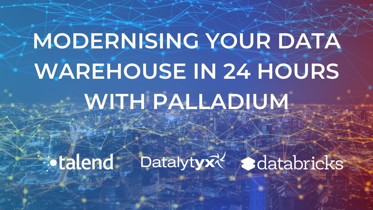 Modernising Your Data Warehouse in 24 Hours - YouTube