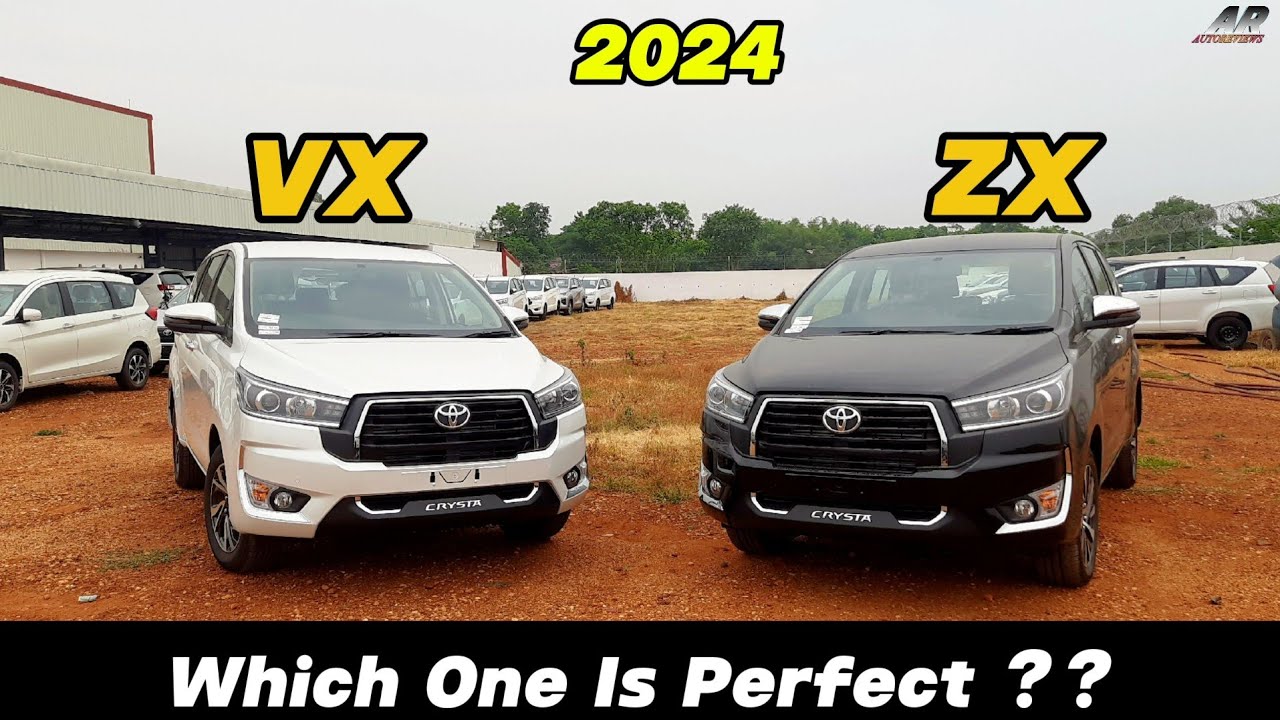 naa！新品未使用！to esella crysta bright 2024 ✅️ Toyota Innova Crysta VX vs ZX - Detailed Comparison