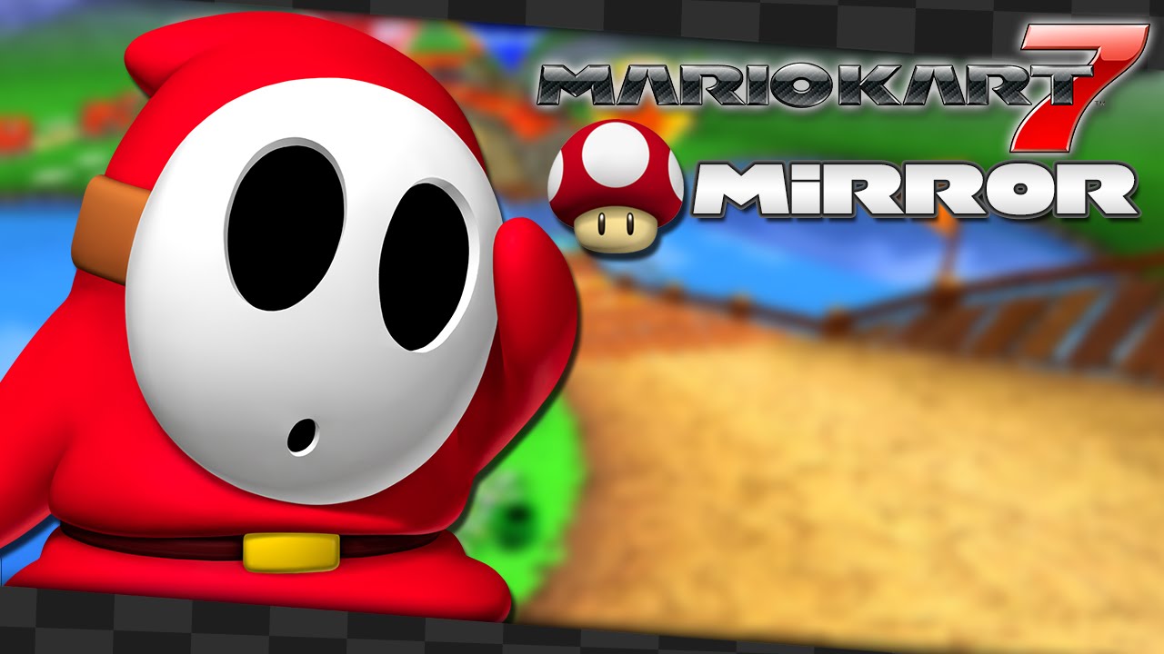 Mario Kart 7 - Nitro Cups: Mushroom Cup Mirror (Shy Guy) – Aaronitmar - YouTube