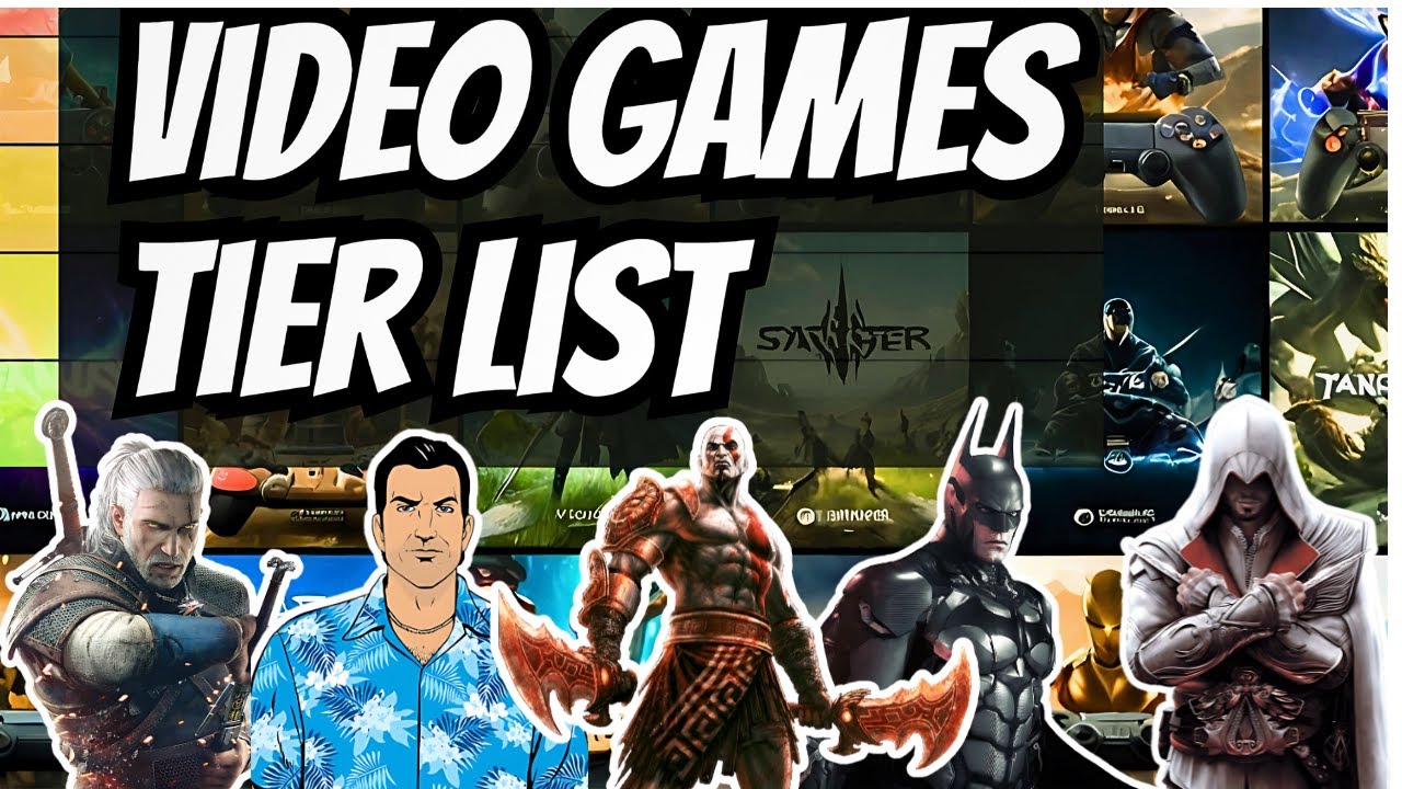 Tier List of Video Games Franchises (300 franchises) 