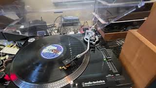 Audio Technica At-Lp120 Usb Direct Drive Professional Turntable Tested