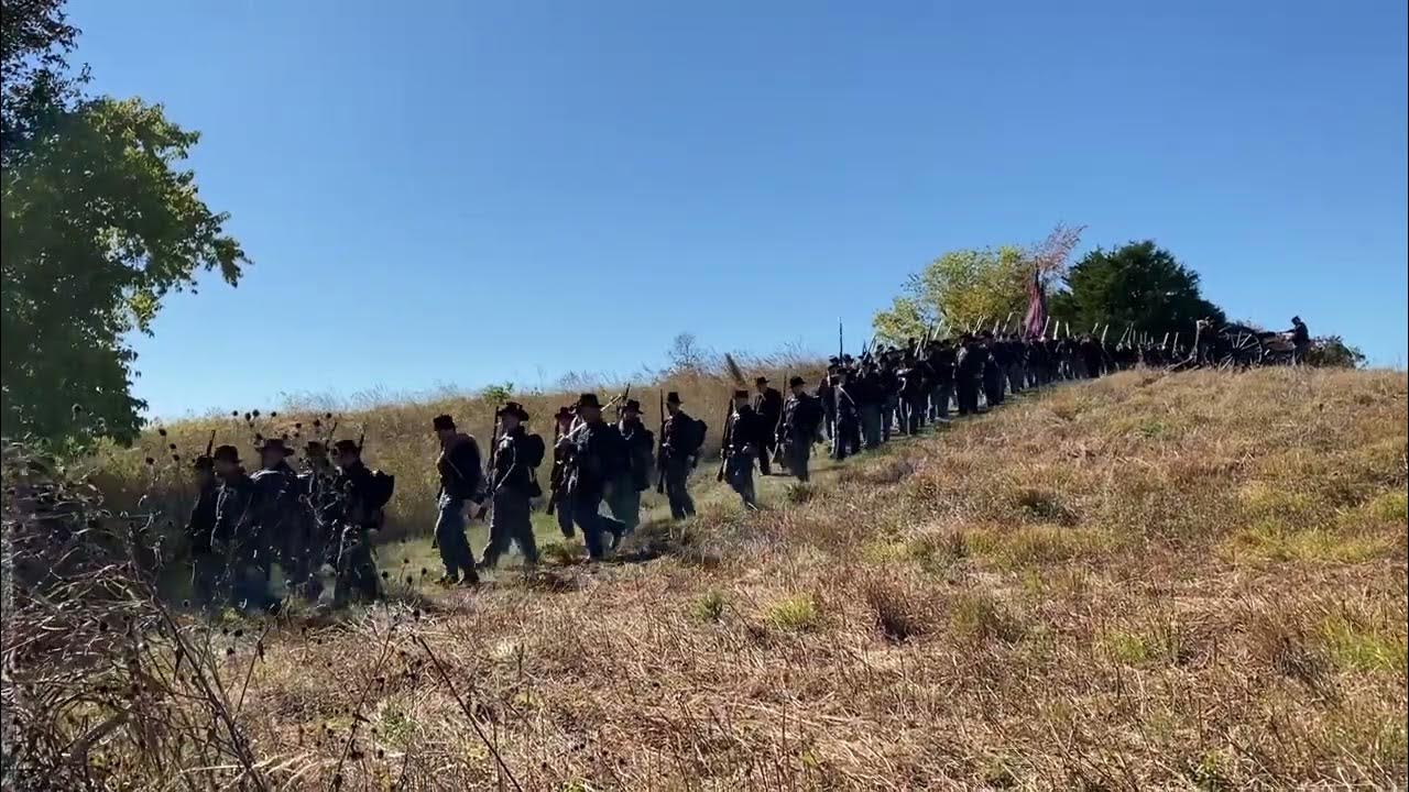 Perryville, KY Civil War reenactment, 160th anniversary 2022, battle