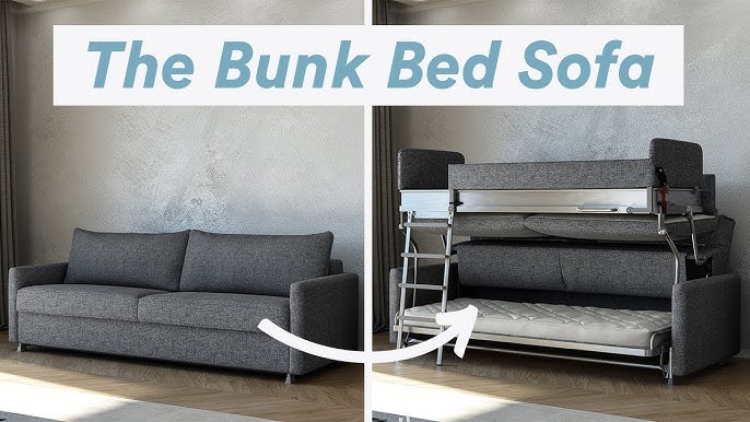 Elevate Bunk Bed Sleeper Sofa You