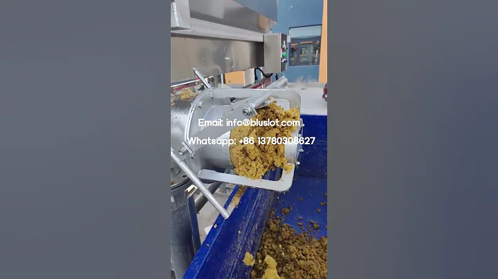 Manure Separator For Small Farm Applications - Manure Screw Press - Manure Dewatering Machine