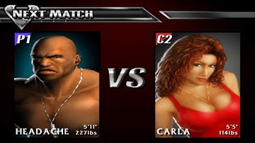 Def Jam Vendetta: Headache VS Carla @ The Face Club After Hours.