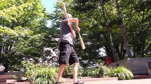 Joe Good Poi Tosses in Slow Motion